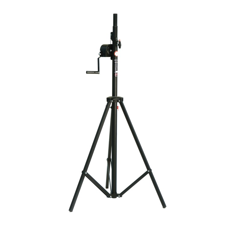 Pied ASD à treuil charge 70kg - Hauteur maxi 3,00m
